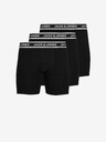 Jack & Jones Három darabos fekete Jack & Jones Solid férfi boxeralsó készlet