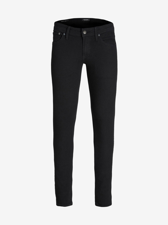 Jack & Jones Fekete férfi skinny fit farmer Jack & Jones Liam