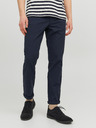 Jack & Jones Sötétkék férfi Jack & Jones Marco vágott chino nadrág
