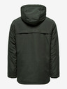 ONLY & SONS Sötétzöld férfi télikabát ONLY & SONS Jayden