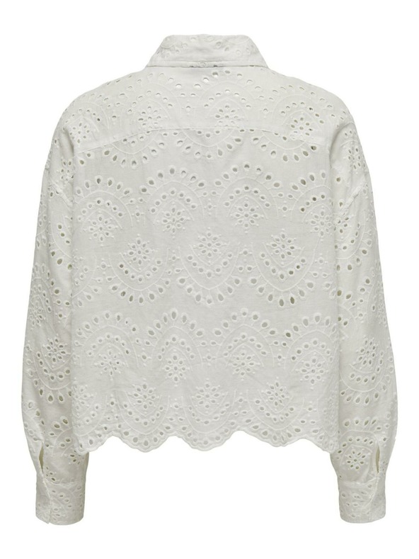 ONLY Fehér női madeira póló ONLY Valais