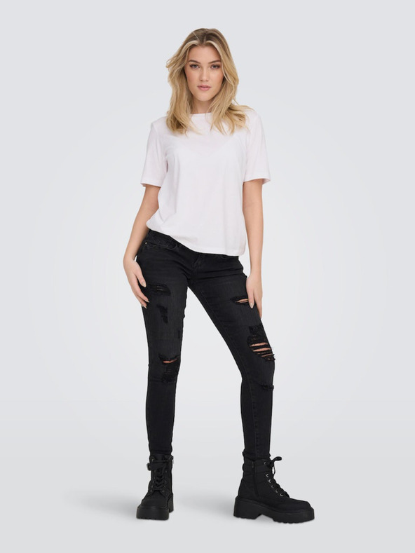 ONLY Fehér női basic póló ONLY Only Only