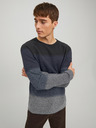 Jack & Jones Sötétkék férfi Jack & Jones Hill pulóver