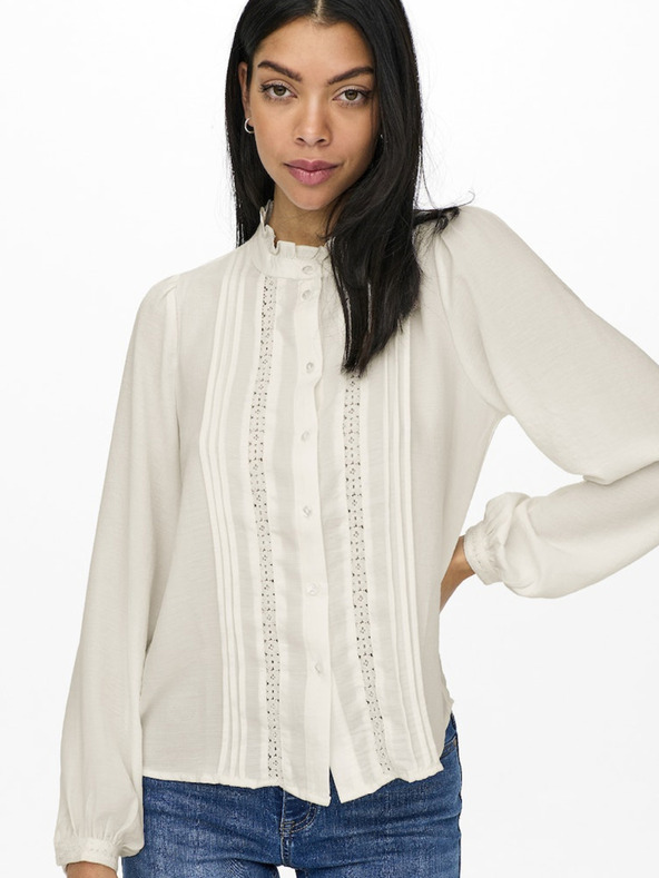 Jacqueline de Yong Krémszínű JDY Ellis női póló