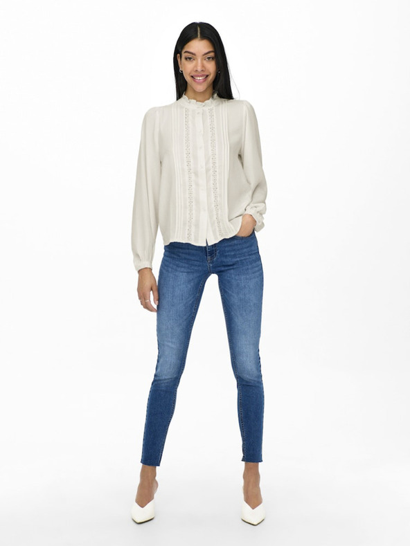 Jacqueline de Yong Krémszínű JDY Ellis női póló