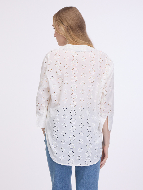 Jacqueline de Yong Cream JDY Tallie női póló