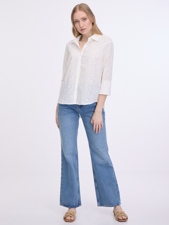 Jacqueline de Yong Cream JDY Tallie női póló