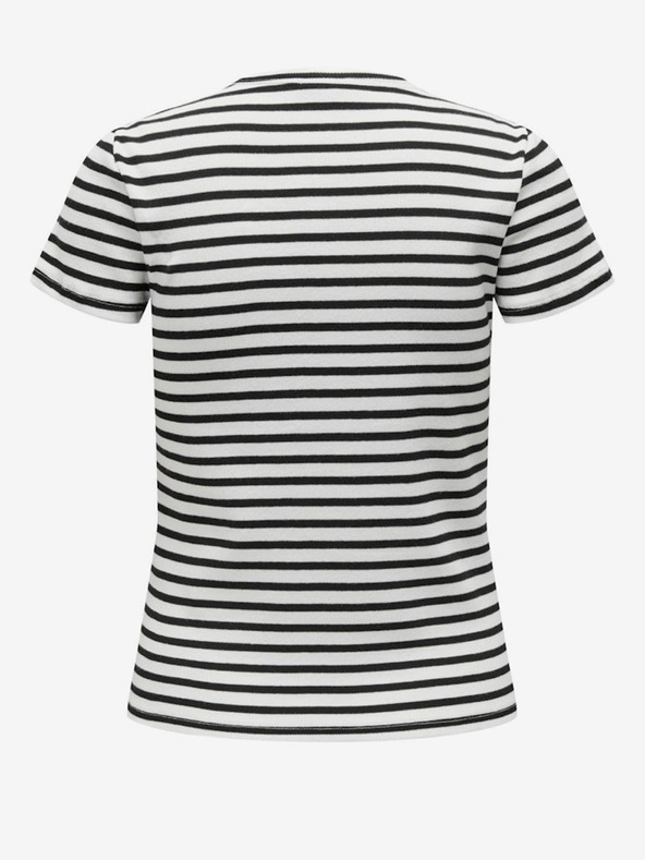 Jacqueline de Yong Fekete-fehér női csíkos póló JDY Solar