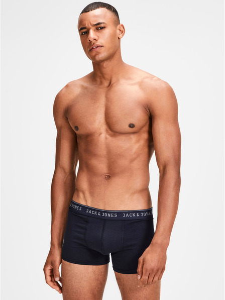 Jack & Jones Két darab sötétkék férfi Jack & Jones Vincent boxeralsó készlet