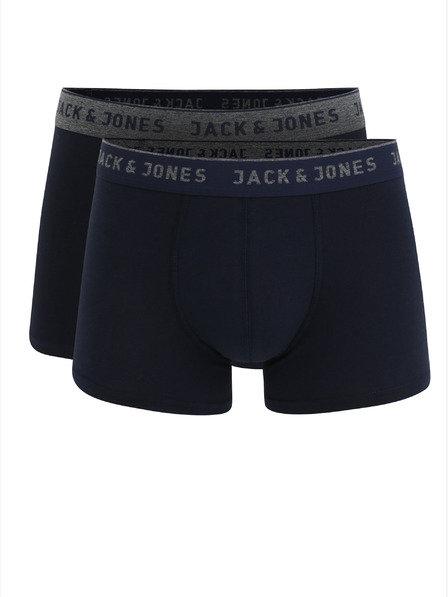 Jack & Jones Két darab sötétkék férfi Jack & Jones Vincent boxeralsó készlet