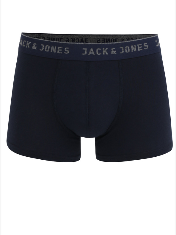 Jack & Jones Két darab sötétkék férfi Jack & Jones Vincent boxeralsó készlet
