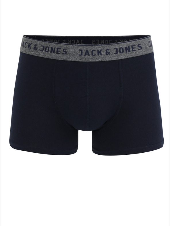 Jack & Jones Két darab sötétkék férfi Jack & Jones Vincent boxeralsó készlet