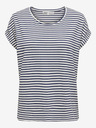 ONLY Kék-fehér női csíkos póló ONLY Moster