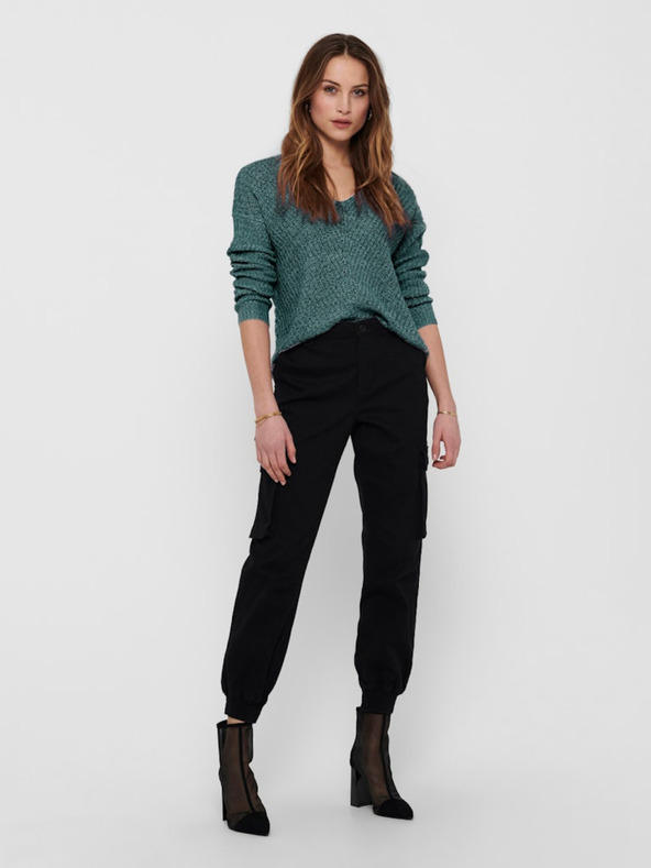 Jacqueline de Yong Zöld Női JDY New Megan pulóver Női JDY New Megan pulóver