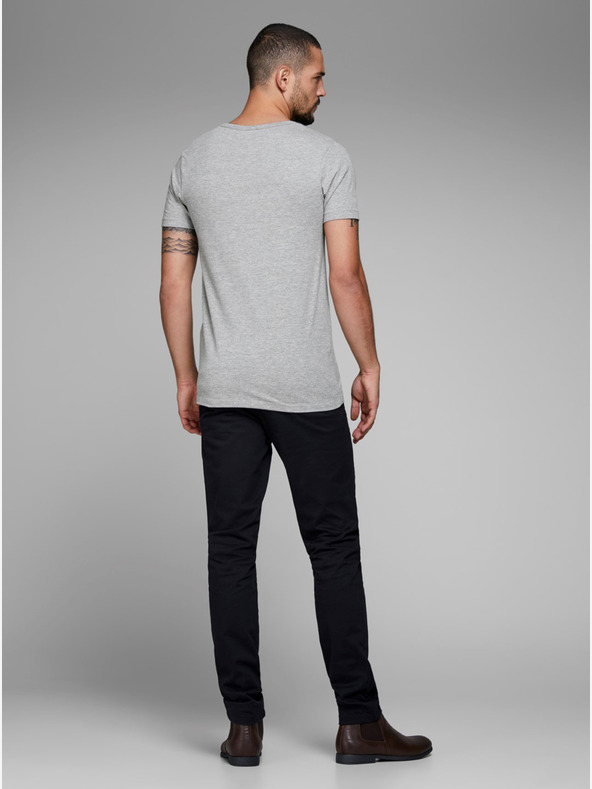 Jack & Jones Világosszürke, csíkos Jack & Jones Basic póló