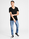 Jack & Jones Fekete basic póló Jack & Jones Basic