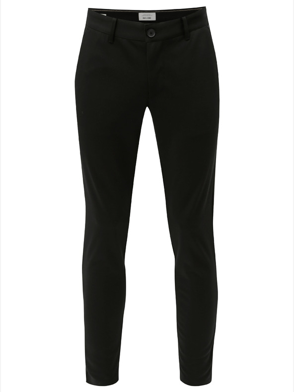 ONLY & SONS Fekete anti fit nadrág ONLY & SONS Mark