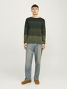 Jack & Jones Zöld férfi Jack & Jones JJEHILL csíkos Jack & Jones JJEHILL férfi pulóver