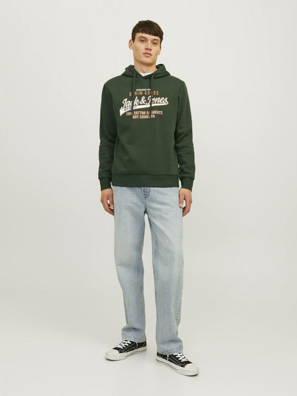 Jack & Jones Jack & Jones férfi khaki színű melegítőfelső