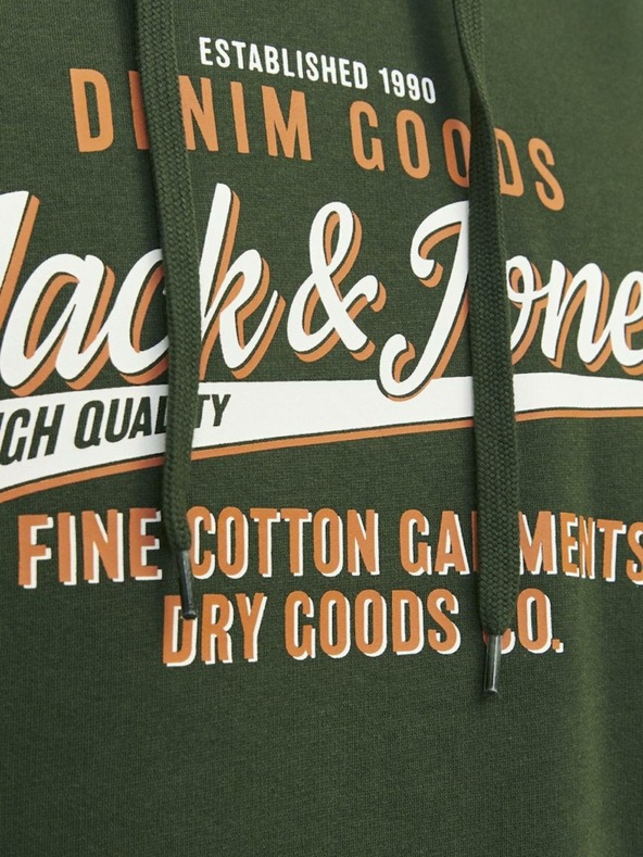 Jack & Jones Jack & Jones férfi khaki színű melegítőfelső