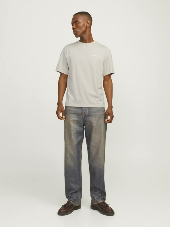 Jack & Jones Jack & Jones Legacy férfi bézs színű póló