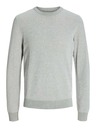 Jack & Jones Világosszürke Férfi Jack & Jones Globe pulóver