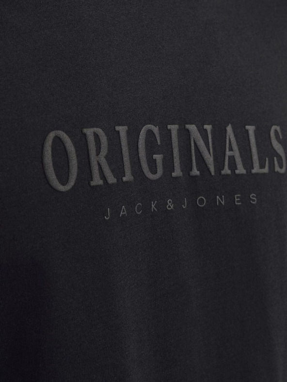 Jack & Jones Fekete Jack & Jones Frederiks Frederiks férfi póló