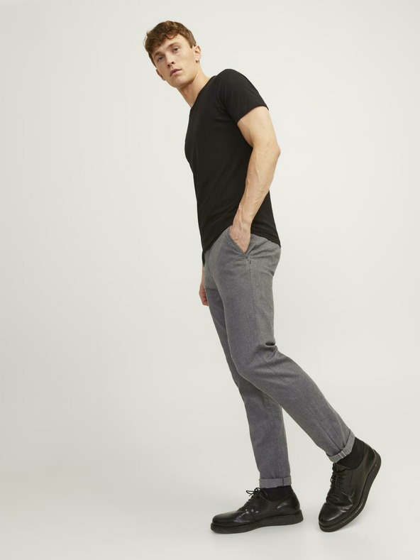 Jack & Jones Szürke Jack & Jones Marco férfi chino nadrág