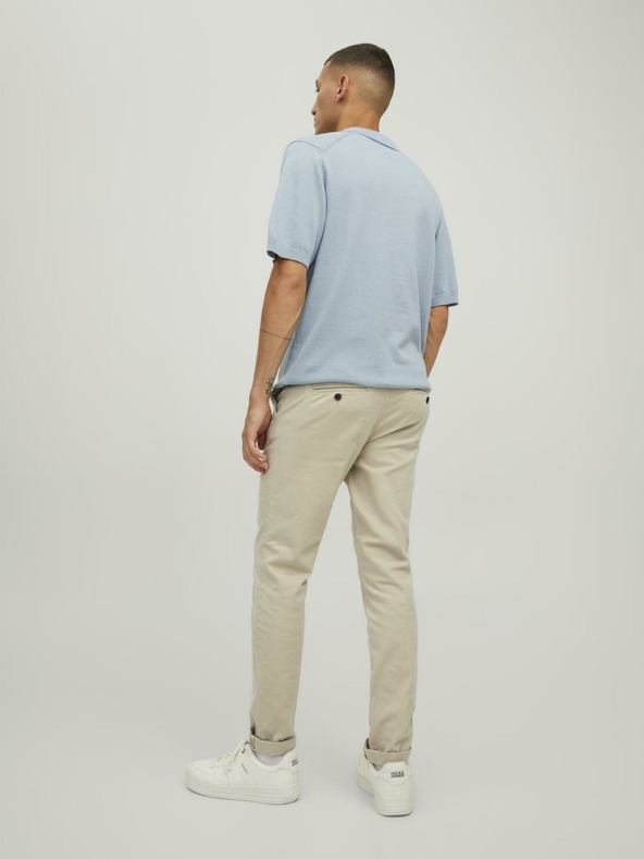 Jack & Jones Jack & Jones Marco bézs színű férfi chino nadrág