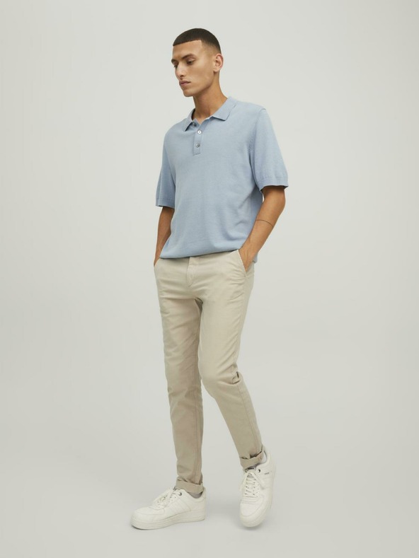 Jack & Jones Jack & Jones Marco bézs színű férfi chino nadrág