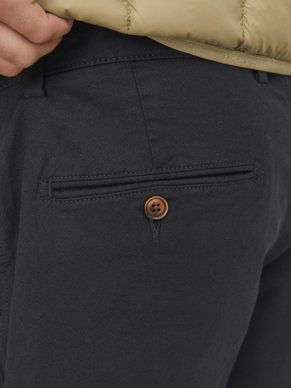 Jack & Jones Fekete Jack & Jones Marco férfi chino nadrág