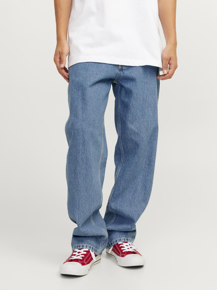 Jack & Jones Kék férfi széles farmernadrág Jack & Jones Glenn