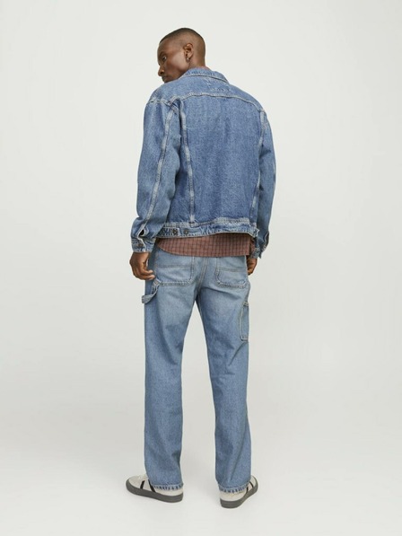 Jack & Jones Kék férfi egyenes szabású farmernadrág Jack & Jones Eddie