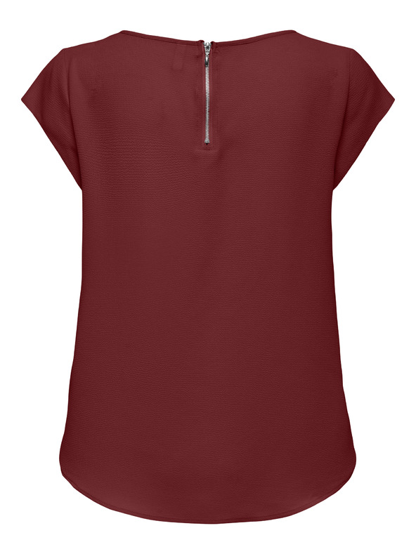 ONLY ONLY Vic bordó női blúz