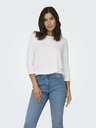 ONLY Fehér női ONLY Glamour póló ONLY Glamour póló