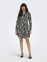 ONLY Bézs-fekete női mintás ruha ONLY Cory Cory