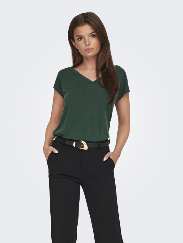 ONLY Sötétzöld női ONLY Free póló