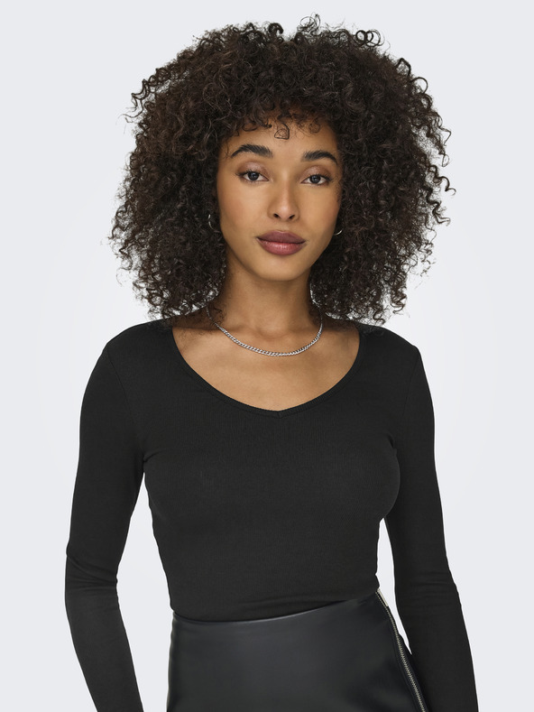 ONLY Fekete női póló ONLY Kava