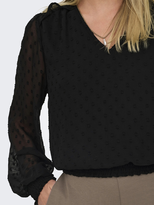 ONLY Fekete női blúz ONLY Elmira