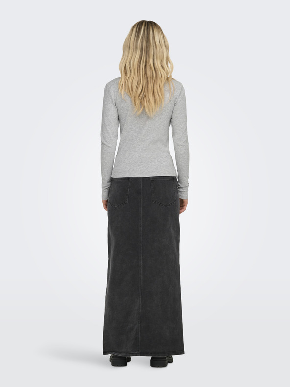 ONLY Világosszürke női póló ONLY Riley Riley