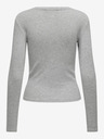 ONLY Világosszürke női póló ONLY Riley Riley