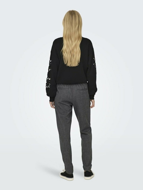 ONLY Sötétszürke női ONLY Poptrash nadrág ONLY Poptrash nadrág