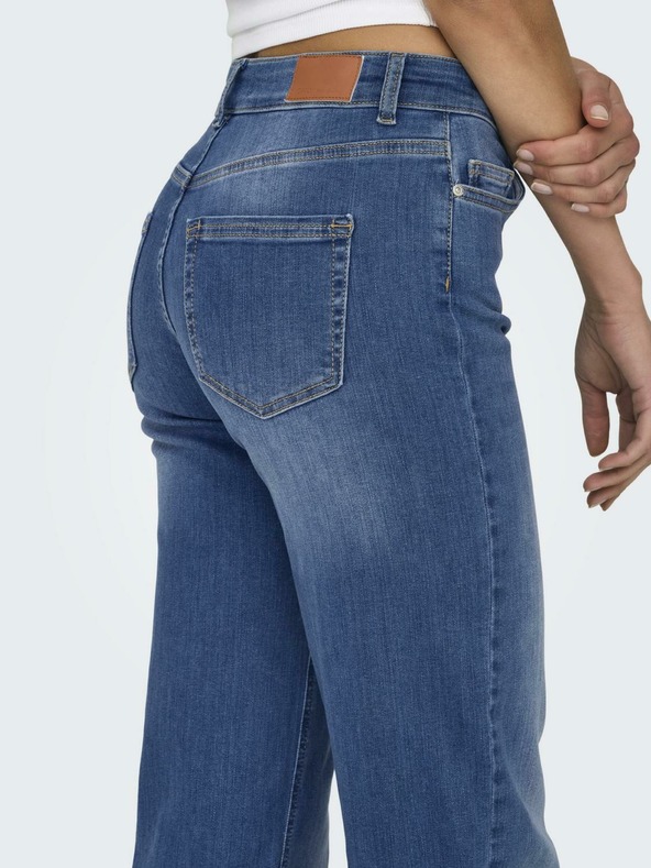 ONLY Kék női egyenes szabású farmernadrág ONLY Blush