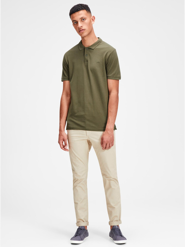 Jack & Jones Khaki színű póló Jack & Jones