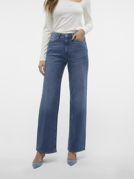 Vero Moda Kék női széles szabású farmer Vero Moda Tessa Tessa