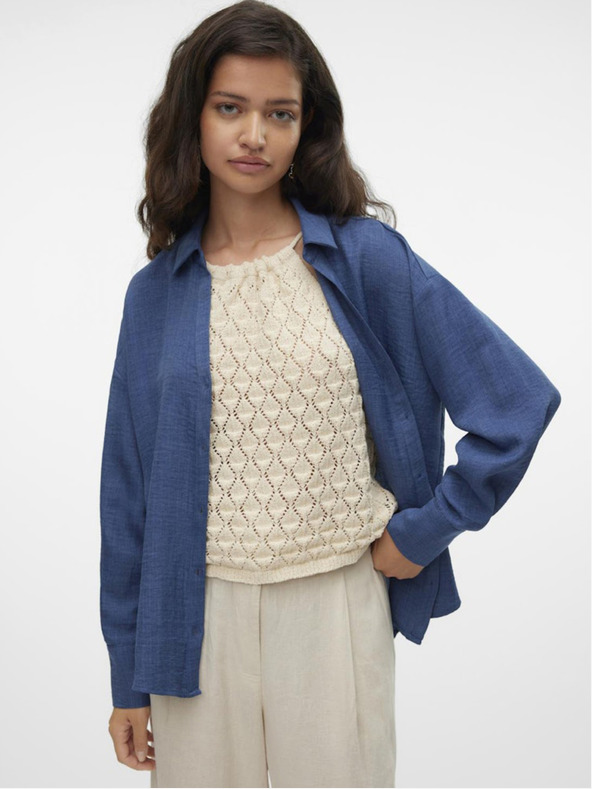 Vero Moda Kék női póló Vero Moda Melaney