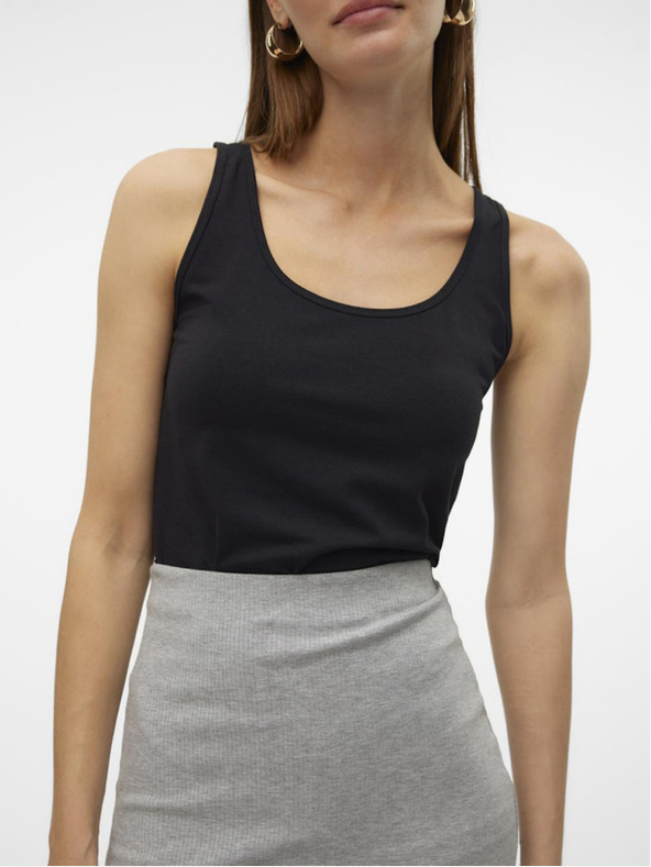 Vero Moda Fekete Vero Moda Lulu női trikó