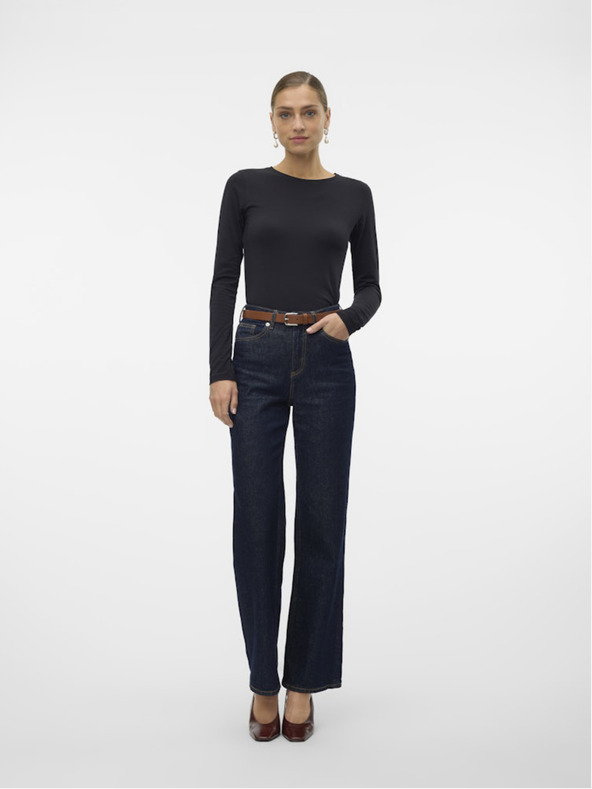 Vero Moda Fekete Vero Moda Lulu női póló női póló