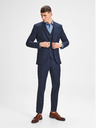 Jack & Jones Jack & Jones Laris sötétkék gyapjúkeverék öltönyzakó