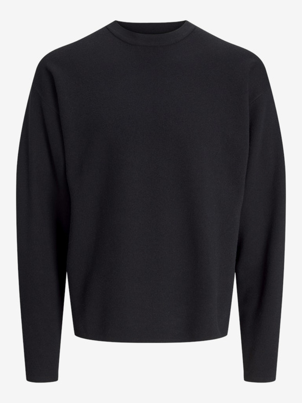 Jack & Jones Fekete férfi Jack & Jones Urban pulóver